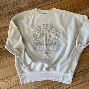 Abercrombie & Fitch Grateful Dead Bear Graphic Crewneck